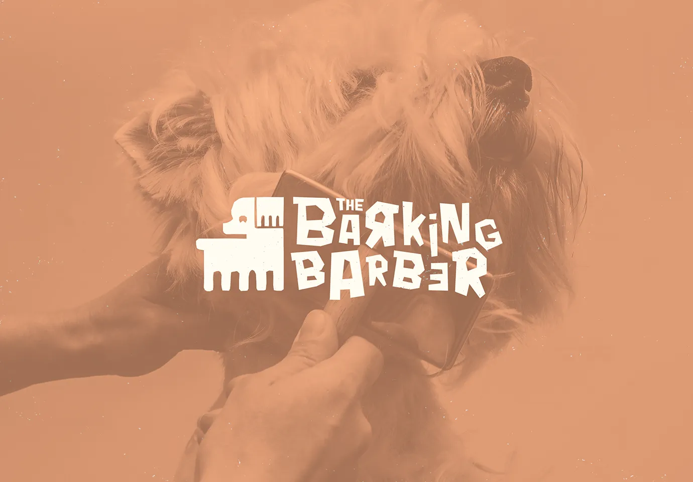 Ein Logo für einen Hundefriseur