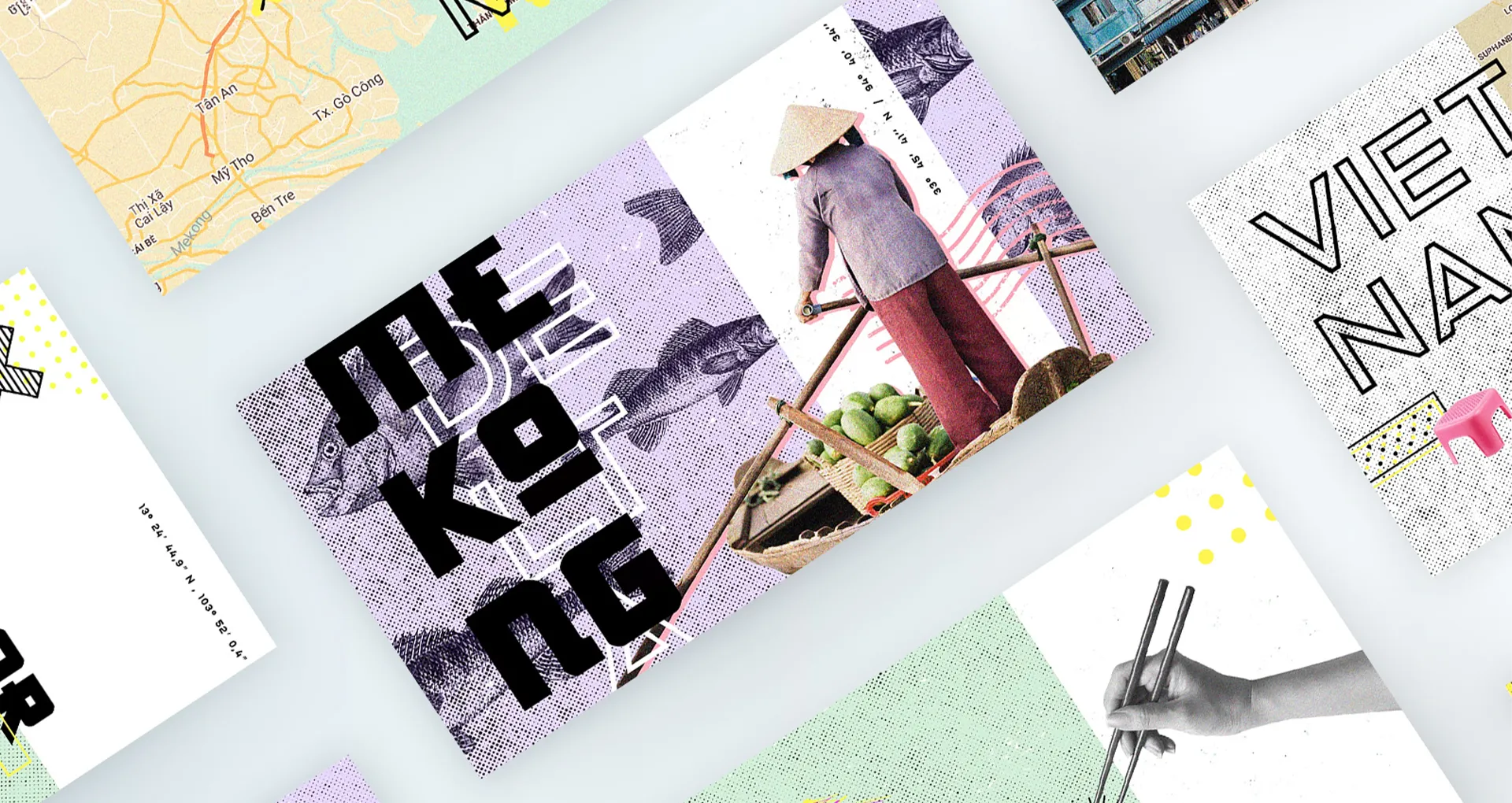 Mehrere Bilder im Collagenstil